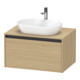 Duravit Meuble sous-lavabo Ketho.2 80x55 cm, E N, Pl m 1 découpe, suspendu-1