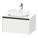 Duravit Meuble sous-lavabo Ketho.2 80x55cm, blanc mat, 1 découpe, suspendu mural-1