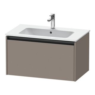 Duravit Meuble sous lavabo Ketho.2 81x48 cm, blanc mat, 1 tiroir, suspendu