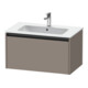 Duravit Meuble sous lavabo Ketho.2 81x48 cm, blanc mat, 1 tiroir, suspendu-1