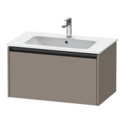 Duravit Meuble sous lavabo Ketho.2 81x48 cm, blanc mat, 1 tiroir, suspendu
