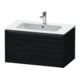 Duravit Meuble sous lavabo Ketho.2 81x48 cm, blanc œuf, 1 tiroir, suspendu-1