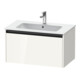 Duravit Meuble sous-lavabo Ketho.2 81x48cm, blanc brillant, 1 tiroir, suspendu-1