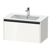 Duravit Meuble sous-lavabo Ketho.2 81x48cm, blanc brillant, 1 tiroir, suspendu