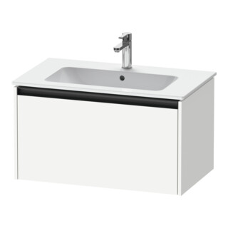 Duravit Meuble sous lavabo Ketho.2 81x48cm, blanc mat, 1 tiroir, suspendu