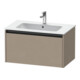 Duravit Meuble sous-lavabo Ketho.2 81x48cm, lin, 1 tiroir, suspendu-1