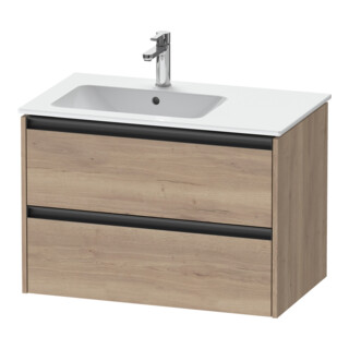 Duravit Meuble sous-lavabo Ketho.2 81x48x54,9 cm, avec siphon à gauche, marbre œuf