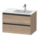 Duravit Meuble sous-lavabo Ketho.2 81x48x54,9 cm, p. lavabo c. siphon, marbre œuf-1