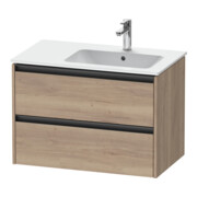Duravit Meuble sous-lavabo Ketho.2 81x48x54,9 cm, p. lavabo c. siphon, marbre œuf
