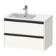 Duravit Meuble sous-lavabo Ketho.2 81x48x54,9 cm, p. lavabo gauche, blanc mat-1