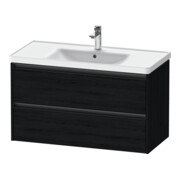 Duravit Meuble sous lavabo Ketho.2 98,4x45,5 cm, blanc œuf, 2 tiroirs, suspendu