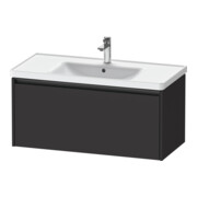 Duravit Meuble sous lavabo Ketho.2 98,4x45,5 cm, graphite mat, 1 tiroir, suspendu
