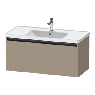 Duravit Meuble sous lavabo Ketho.2 98,4x45,5 cm, gris, 1 tiroir, suspendu