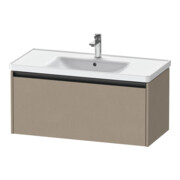 Duravit Meuble sous lavabo Ketho.2 98,4x45,5 cm, gris, 1 tiroir, suspendu