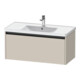 Duravit Meuble sous-lavabo Ketho.2 98,4x45,5 cm, Taupe, 1 tiroir, suspendu-1