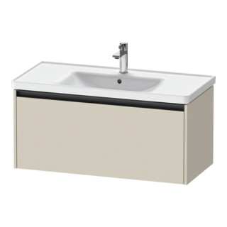 Duravit Meuble sous-lavabo Ketho.2 98,4x45,5cm, Tau mat, 1 tiroir, suspendu