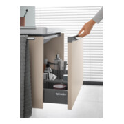 Duravit Meuble sous-lavabo Ketho.2 98,4x45,5cm, Tau mat, 1 tiroir, suspendu-2