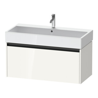 Duravit Meuble sous-lavabo Ketho.2 98,4x46 cm, blanc brillant, 1 tiroir, suspendu