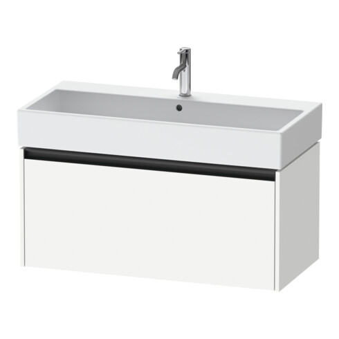 Duravit Meuble sous-lavabo Ketho.2 98,4x46 cm, blanc mat, 1 tiroir, suspendu