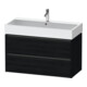 Duravit Meuble sous lavabo Ketho.2 98,4x46 cm, blanc œuf, 2 tiroirs, suspendu-1