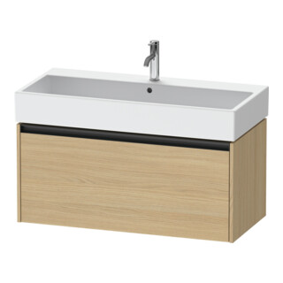 Duravit Meuble sous lavabo Ketho.2 98,4x46 cm, chêne naturel, 1 tiroir, suspendu
