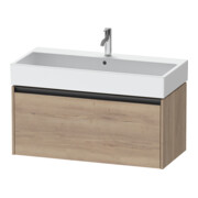 Duravit Meuble sous-lavabo Ketho.2 98,4x46 cm, œuf marbre, 1 tiroir, suspendu