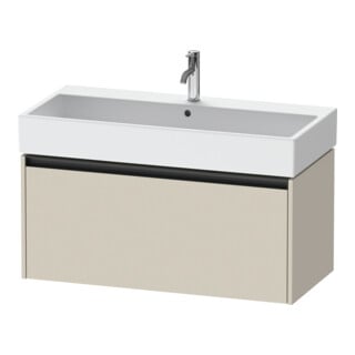 Duravit Meuble sous lavabo Ketho.2 98,4x46 cm, tau mat, 1 tiroir, suspendu