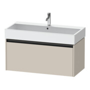 Duravit Meuble sous-lavabo Ketho.2 98,4x46 cm, Taupe, 1 tiroir, suspendu