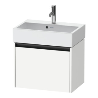Duravit Meuble sous-lavabo Ketho.2 Compact 58,4x39x44 cm, 1 tiroir, suspendu, blanc mat