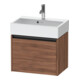 Duravit Meuble sous-lavabo Ketho.2 Compact 58,4x39x44cm, 1 tiroir, suspendu, noyer naturel-1