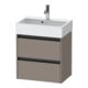 Duravit Meuble sous lavabo Ketho.2 Compact 58,4x39x54,9cm, 2 tiroirs, suspendu, bas. ma-1