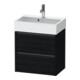 Duravit Meuble sous lavabo Ketho.2 Compact 58,4x39x54,9cm, 2 tiroirs, suspendu, blanc œuf-1