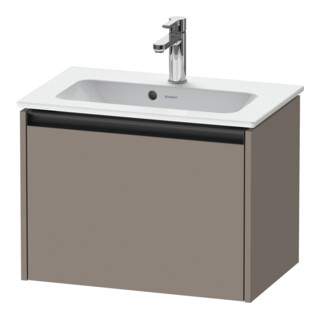 Duravit Meuble sous lavabo Ketho.2 Compact 61x39 cm, bas. mat, 1 tiroir, suspendu