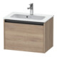 Duravit Meuble sous-lavabo Ketho.2 Compact 61x39 cm, blanc œuf, 1 tiroir, suspendu-1