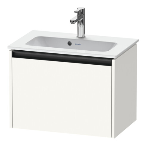 Duravit Meuble sous-lavabo Ketho.2 Compact 61x39cm, blanc mat, 1 tiroir, suspendu