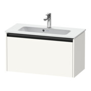 Duravit Meuble sous lavabo Ketho.2 Compact 81x39 cm, blanc mat, 1 tiroir, suspendu