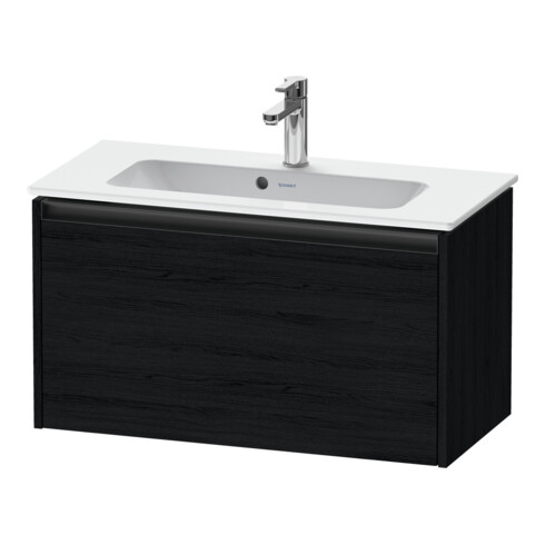 Duravit Meuble sous lavabo Ketho.2 Compact 81x39cm, blanc œuf, 1 tiroir, suspendu