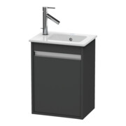 Duravit Meuble sous-lavabo Ketho 40x28,5x55 cm, suspendu, droite, graphite mat