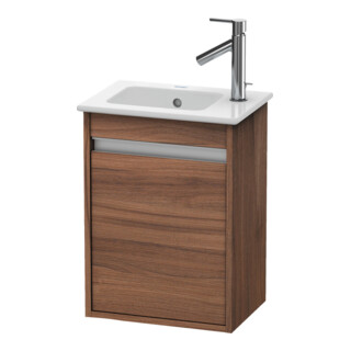 Duravit Meuble sous-lavabo Ketho 40x28,5x55 cm, suspendu, gauche, noyer naturel