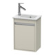 Duravit Meuble sous-lavabo Ketho 40x28,5x55 cm, suspendu, porte droite, taupe-1