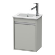 Duravit Meuble sous-lavabo Ketho 40x28,5x55 cm, suspendu, T dr, béton mat-1