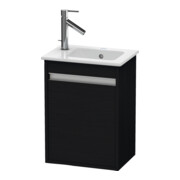Duravit Meuble sous lavabo Ketho 40x28,5x55 cm, suspendu, T dr, chêne noir