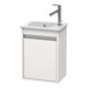 Duravit Meuble sous-lavabo Ketho 40x28,5x55 cm, suspendu, T g, blanc brillant-1