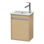 Duravit Meuble sous lavabo Ketho 40x28,5x55 cm, suspendu, T g, chêne naturel