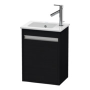 Duravit Meuble sous-lavabo Ketho 40x28,5x55 cm, suspendu, T g, chêne noir-1