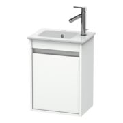 Duravit Meuble sous-lavabo Ketho 40x28,5x55 cm, suspendu, tiroir gauche, blanc mat