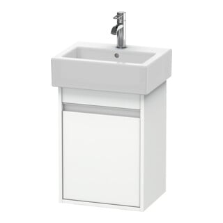 Duravit Meuble sous-lavabo Ketho 40x32x55 cm, suspendu, porte droite, blanc mat