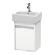 Duravit Meuble sous-lavabo Ketho 40x32x55 cm, suspendu, porte droite, blanc mat