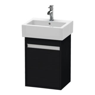 Duravit Meuble sous-lavabo Ketho 40x32x55 cm, suspendu, T gauche, chêne noir