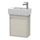Duravit Meuble sous lavabo Ketho 45x22,5x55 cm, suspendu, porte droite, taupe-4